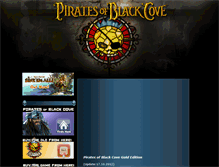 Tablet Screenshot of blackcovegame.com